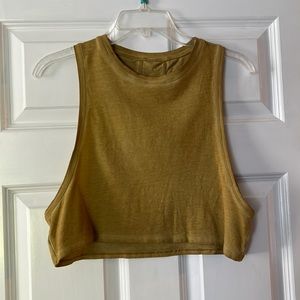 Lululemon Muscle Crop Tank Top